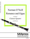 1228-4CL - O'NEILL - Romance and Gigue - SAMPLE -_Page_01 Romance and Gigue | Clarinet Quartet