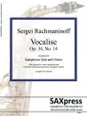 1406-1 RACHMANINOFF - Vocalise _Page_01 Vocalise Saxophone Solo