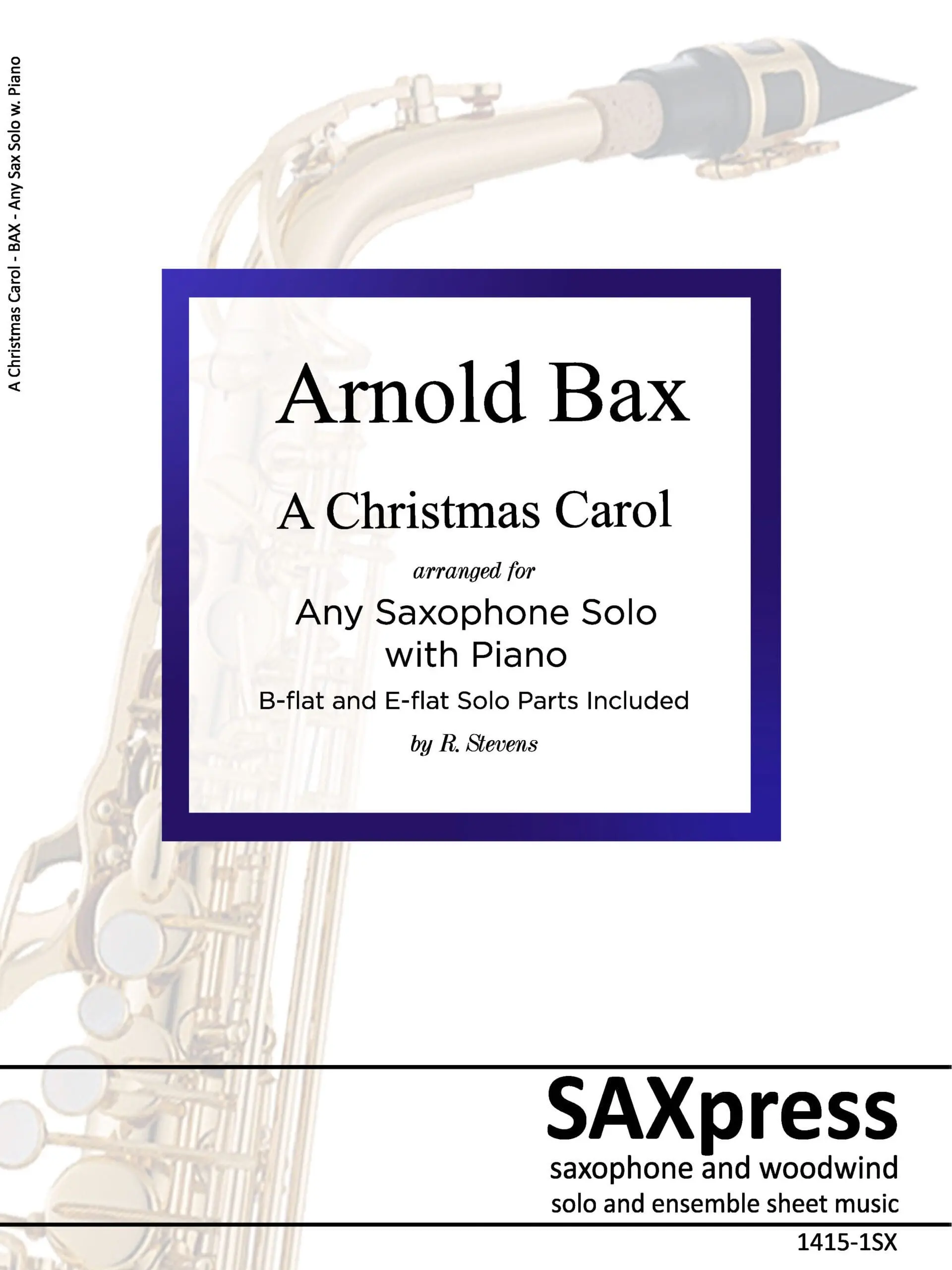 A Christmas Carol | Any Sax Solo