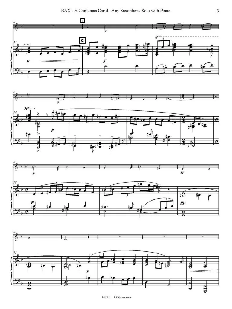 1415-1SX - BAX - A Christmas Carol -_Page_07 A Christmas Carol | Any Sax Solo