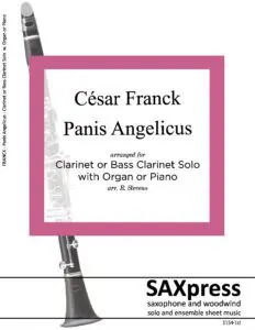 Panis Angelicus | Clarinet or Bass Clarinet Solo