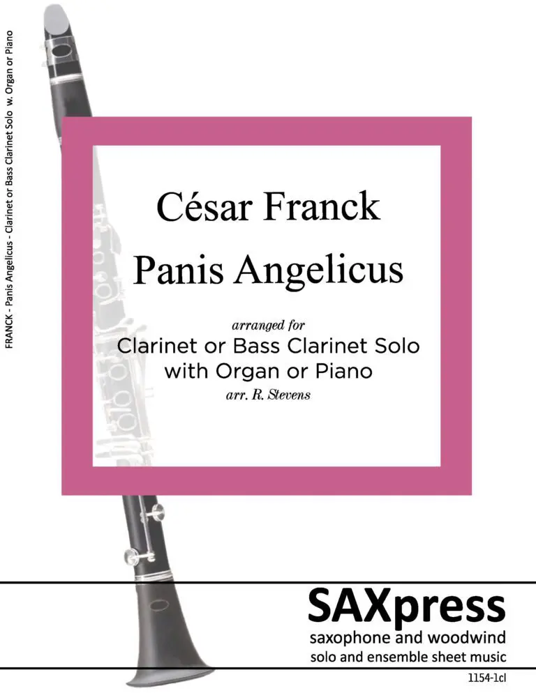 wm_1154-1CL -FRANCK-Panis Angelicus-00-Organ or Piano-CL or BCL solo_Page_1 Panis Angelicus | Clarinet or Bass Clarinet Solo