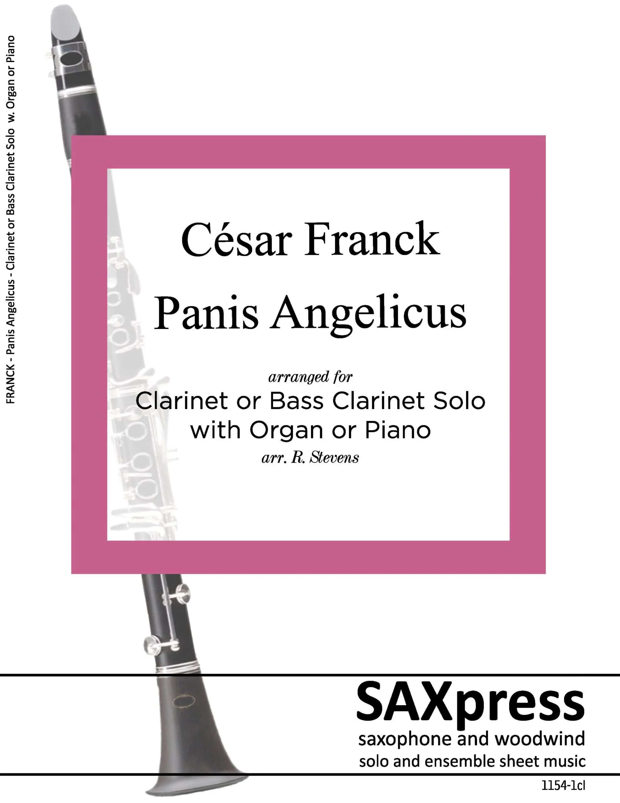 Panis Angelicus | Clarinet or Bass Clarinet Solo