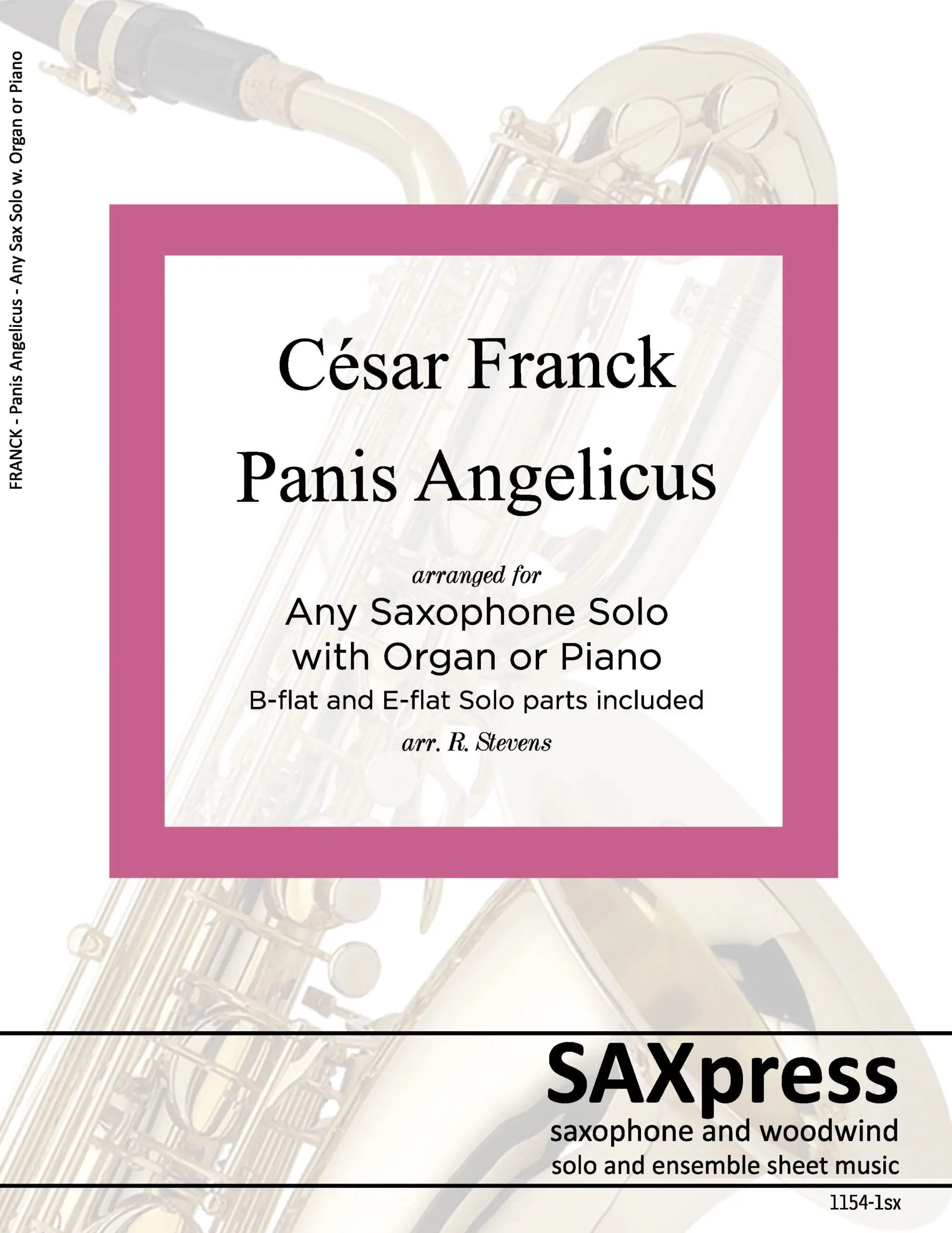 Panis Angelicus | Sax Solo