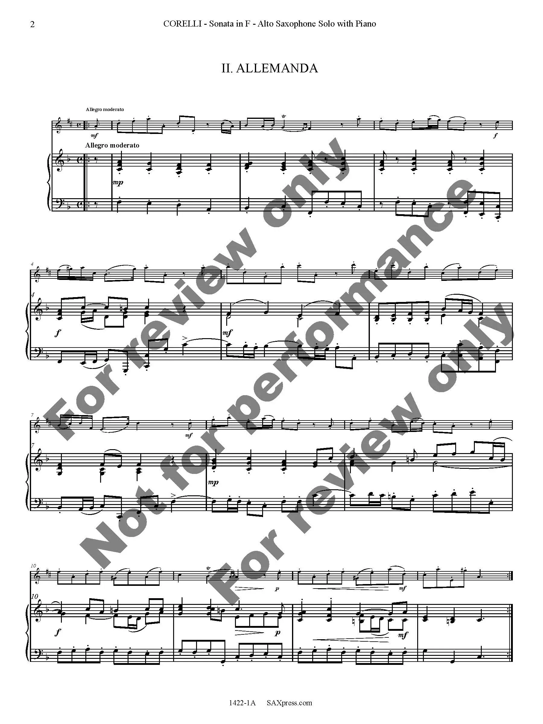 Sonata in F Major - Image 3