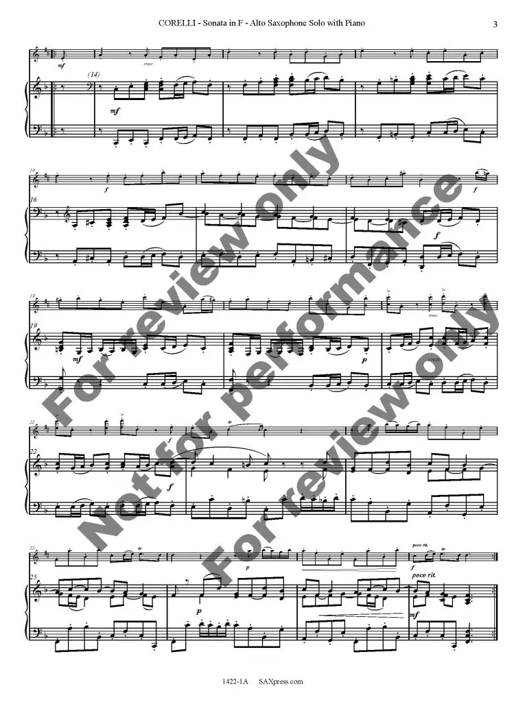 1422-1A - CORELLI - Sonata in F - 00 - SCORE - ASx with Piano_Page_07 Sonata in F Major