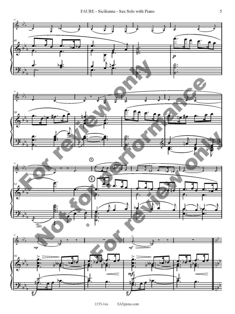 Sicilienne, Op. 78