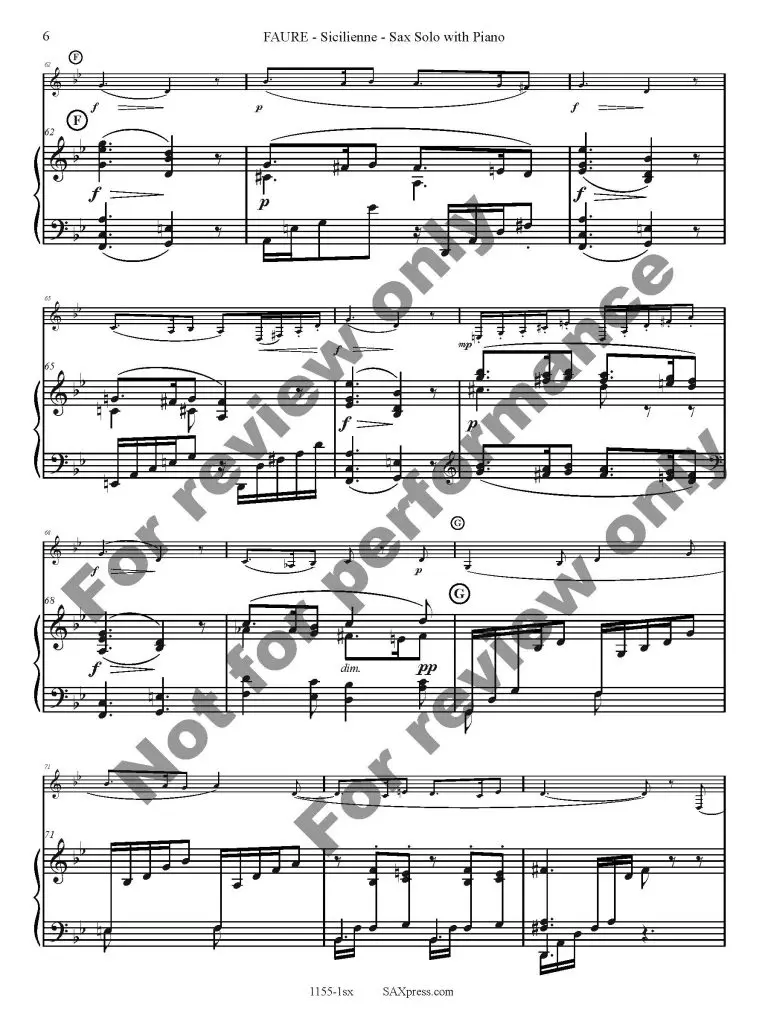 Sicilienne, Op. 78