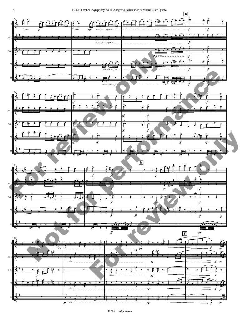 Allegretto and Minuet